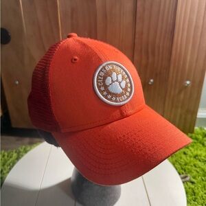 Orange Clemson University Cap